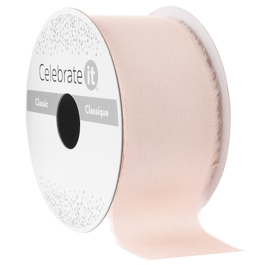 1.5" x 3yd. Frayed Edge Ribbon by Celebrate It™ Classic